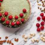 Raw Raspberry & Pistachio Tart Arapina