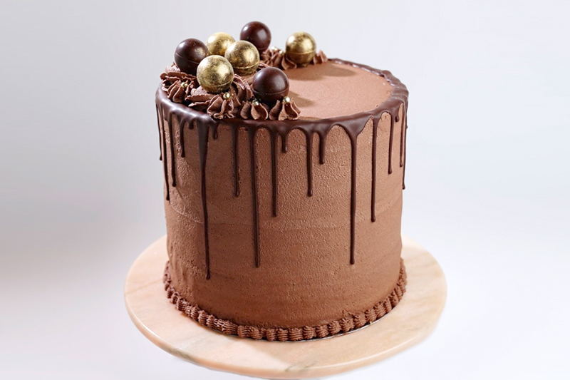 Triple Chocolate Truffle Gateau