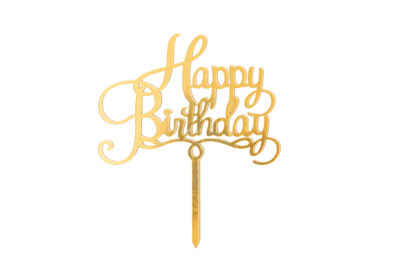 happy birthday topper