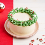 white christmas cake