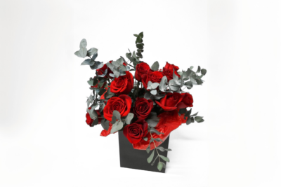 bouquet of red roses